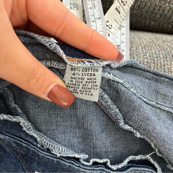 Y2K Plus Size Denim Rhinestone Detail Maxi Skirt Women’s Size XXL Western Rodeo - Picture 6 of 7